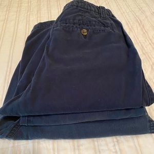Navy blue uniform shorts